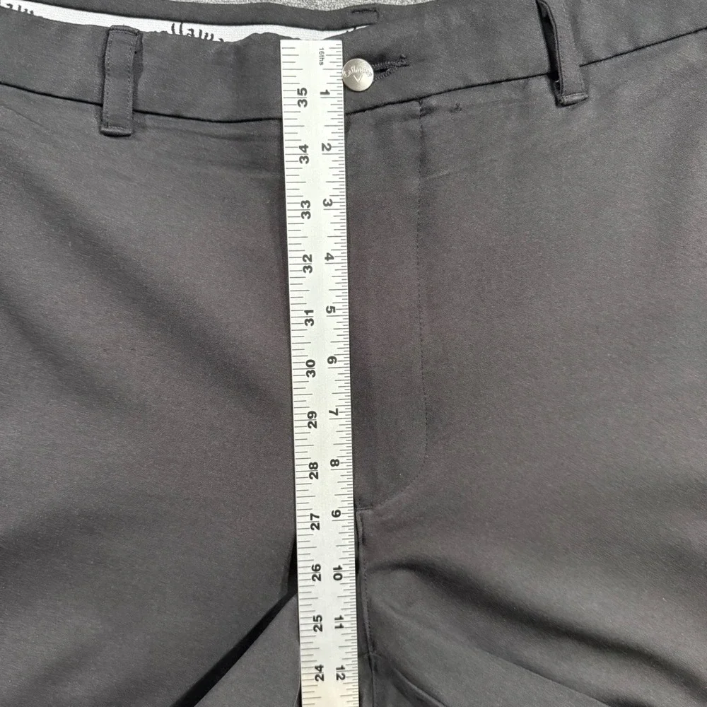 Callaway Mens Performance Golf Shorts Dark Grey Stretch Flat Front Size 36